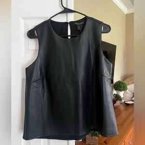 Christian Soriano NWT pleather tank fully lined